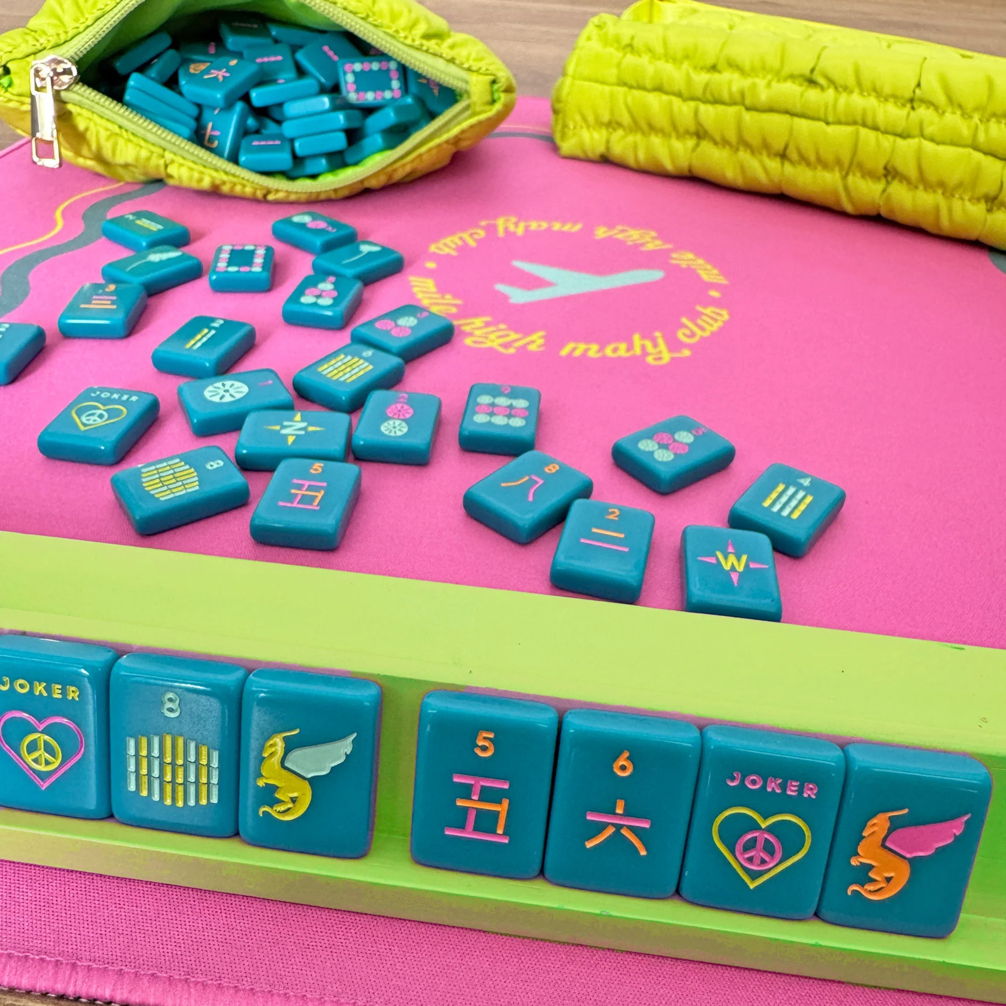 Mile High Mahj Travel Tiles in Vibrant Vibes - Fairley Fancy