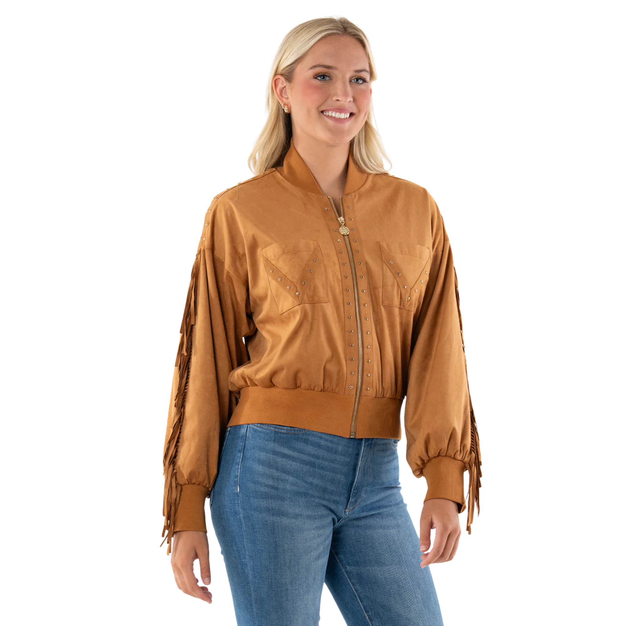 Miranda Jacket in Brown Sugar-Fairley Fancy