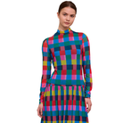 Mochi Dress in Holiday Check-Fairley Fancy