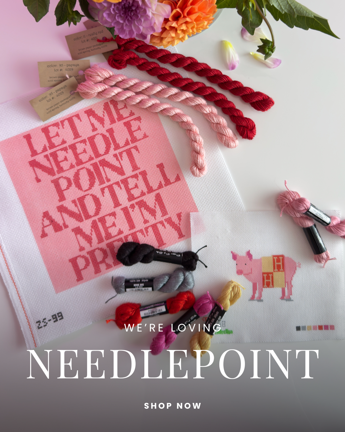 We're Loving Needlepoint Shop Now