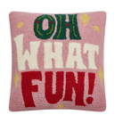 Oh What Fun Pillow-Fairley Fancy