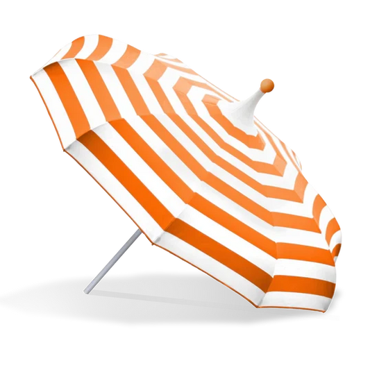 Large Umbrella in Prange Stripe -  FAIRLEY FANCY