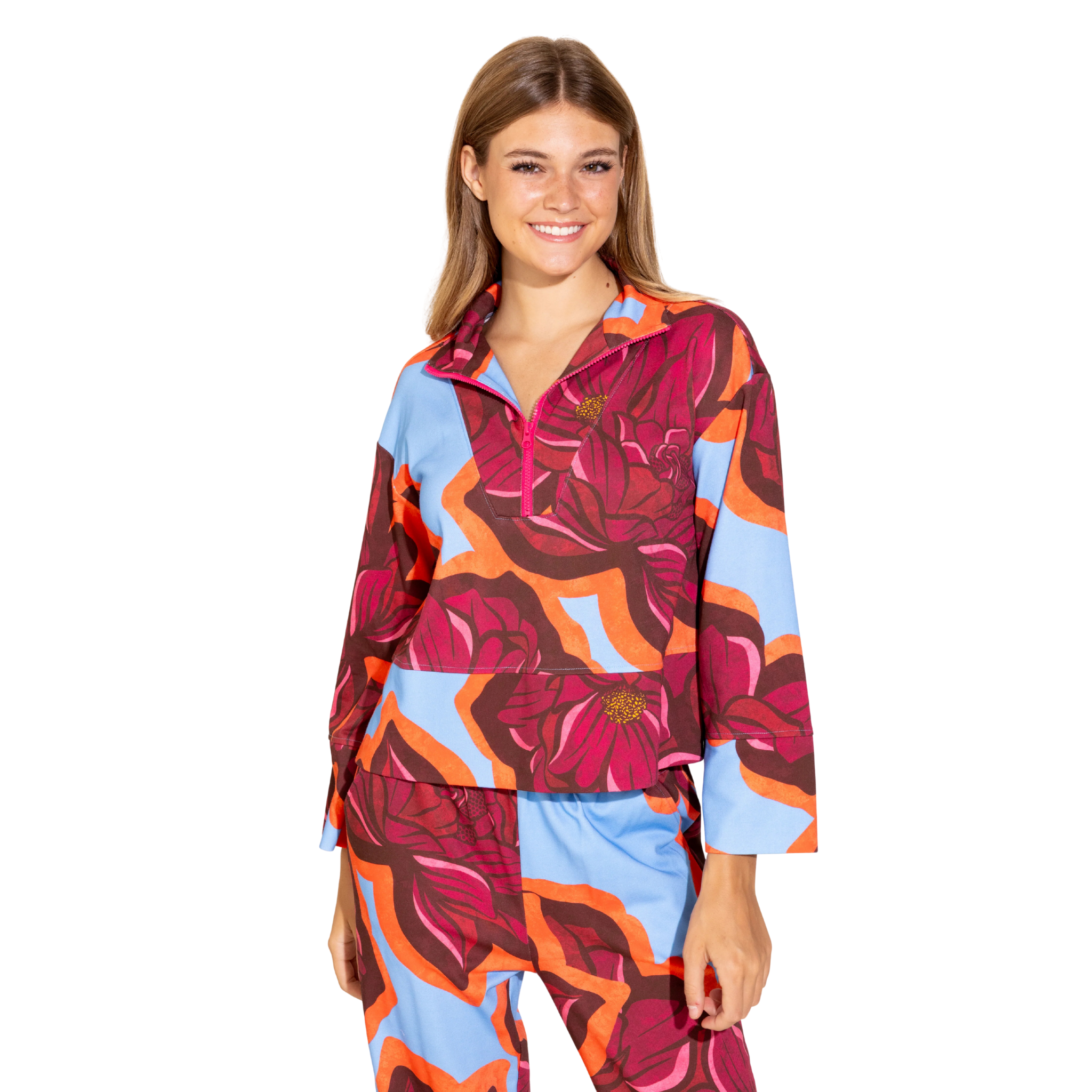 Paige Top in Blossom-Fairley Fancy