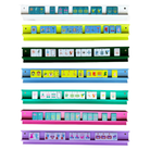 Peace Love Mahjong Racks & Pushers Set-Fairley Fancy