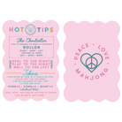 Peace Love Mahjong Tile Shufflers-Fairley Fancy