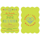 Peace Love Mahjong Tile Shufflers-Fairley Fancy