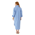 Phoebe Dress in Blue and Navy-Fairley Fancy