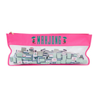 Pink Monkey Mahjong Tile Bag-FairleyFancy2