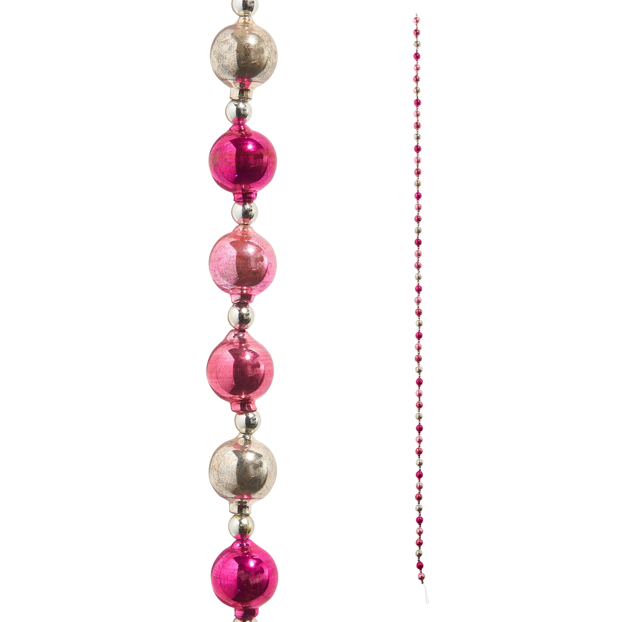 Pink Vintage Ornament Garland-Fairley Fancy