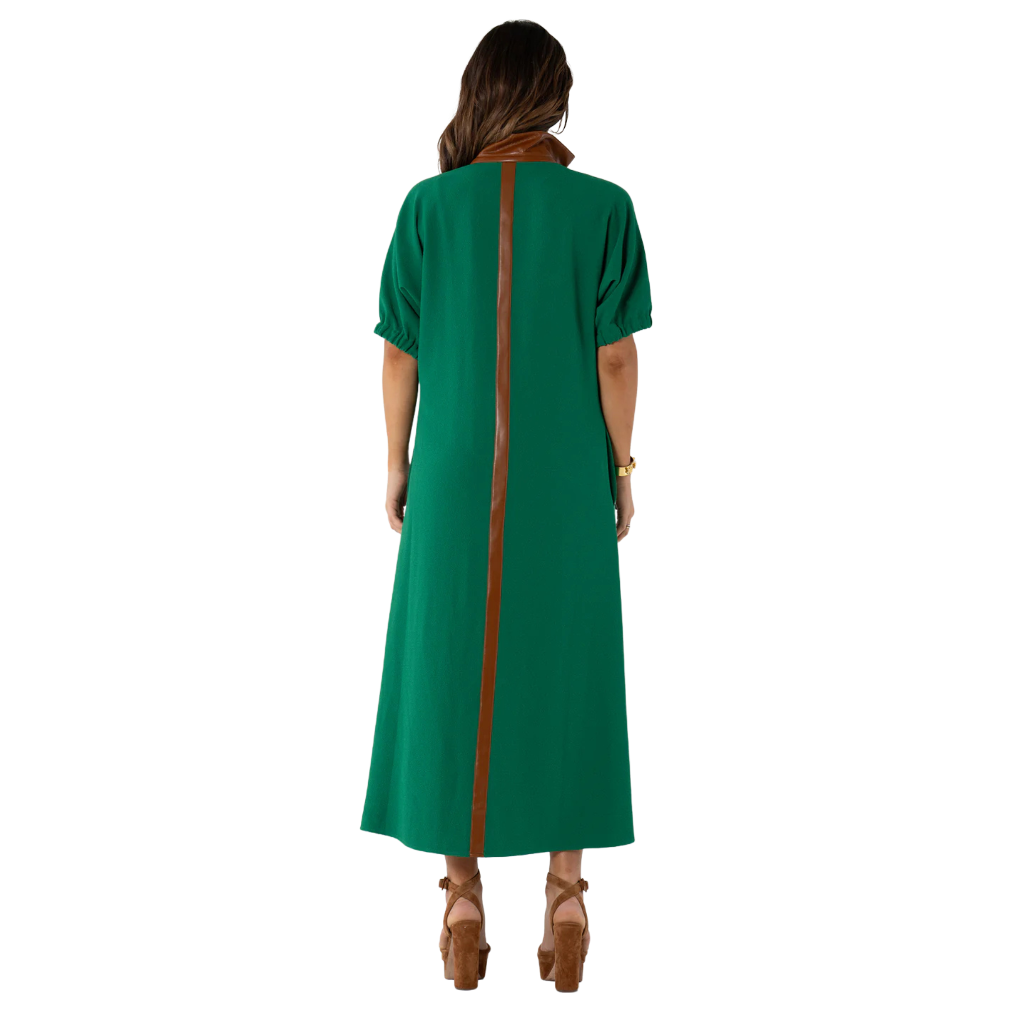 Poppy Maxi in Green Jacket-Fairley Fancy