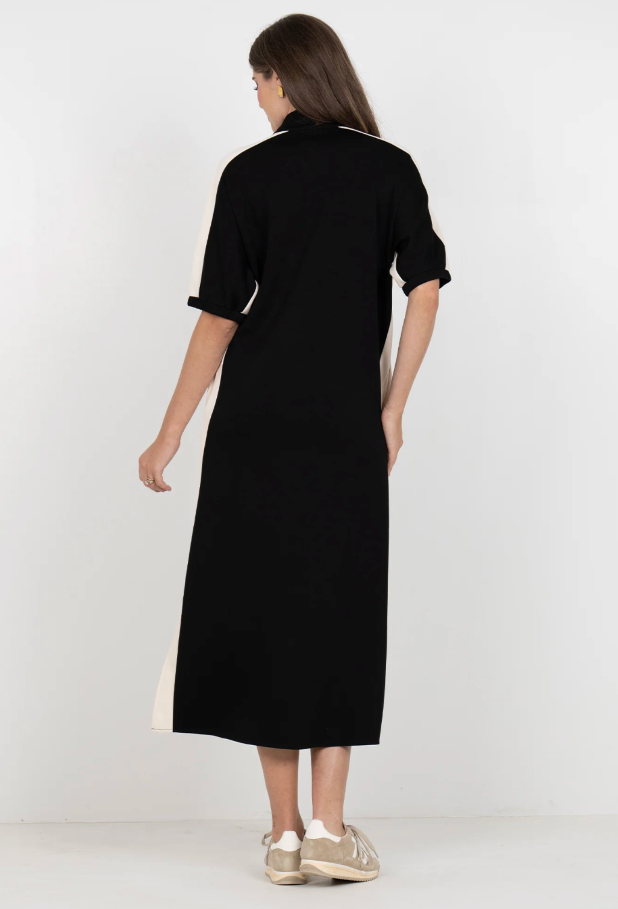 Poppy Maxi in Midnight Vanilla