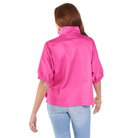 Poppy Top in Fuchsia Fedora-Fairley Fancy
