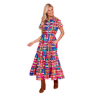 Rachel Dress in Circus Plaid - Fairley Fancy