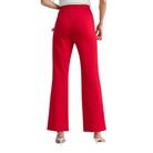 Red Kick Flare Pant-Fairley Fancy
