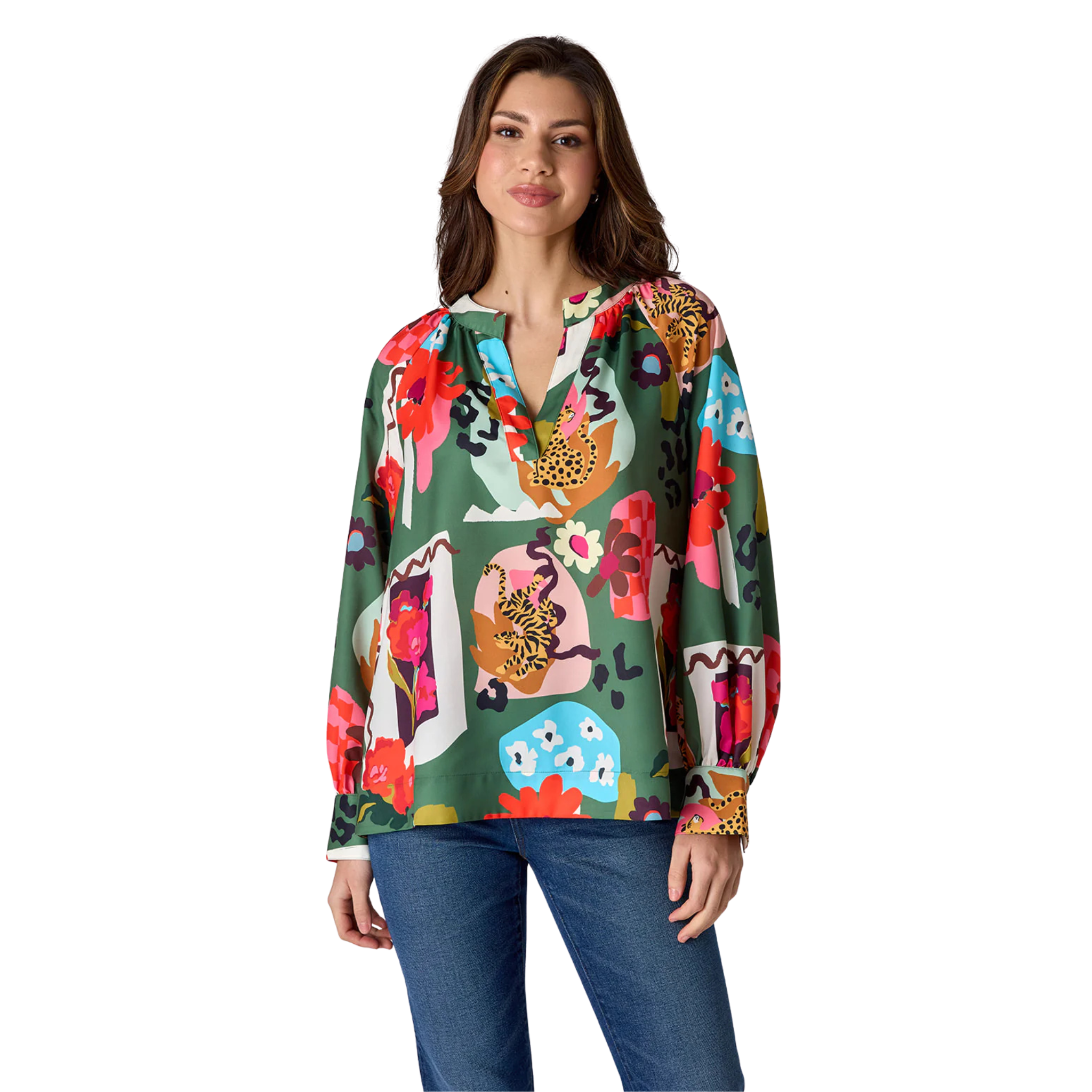 Rhett Tunic in Untamed-Fairley Fancy