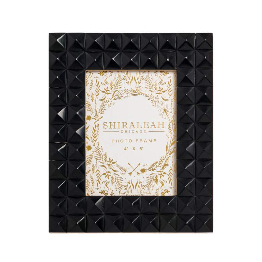 Roma Double Pyramid Stud Picture Frame-Fairley Fancy