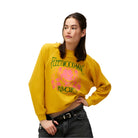 Fleetwood Mac Floral Reverse Raglan Crew - Fairley Fancy