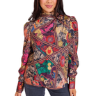 Scarlett Top in Royalty-Fariley Fancy