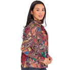 Scarlett Top in Royalty-Fariley Fancy