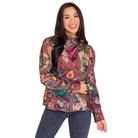 Scarlett Top in Royalty-Fariley Fancy