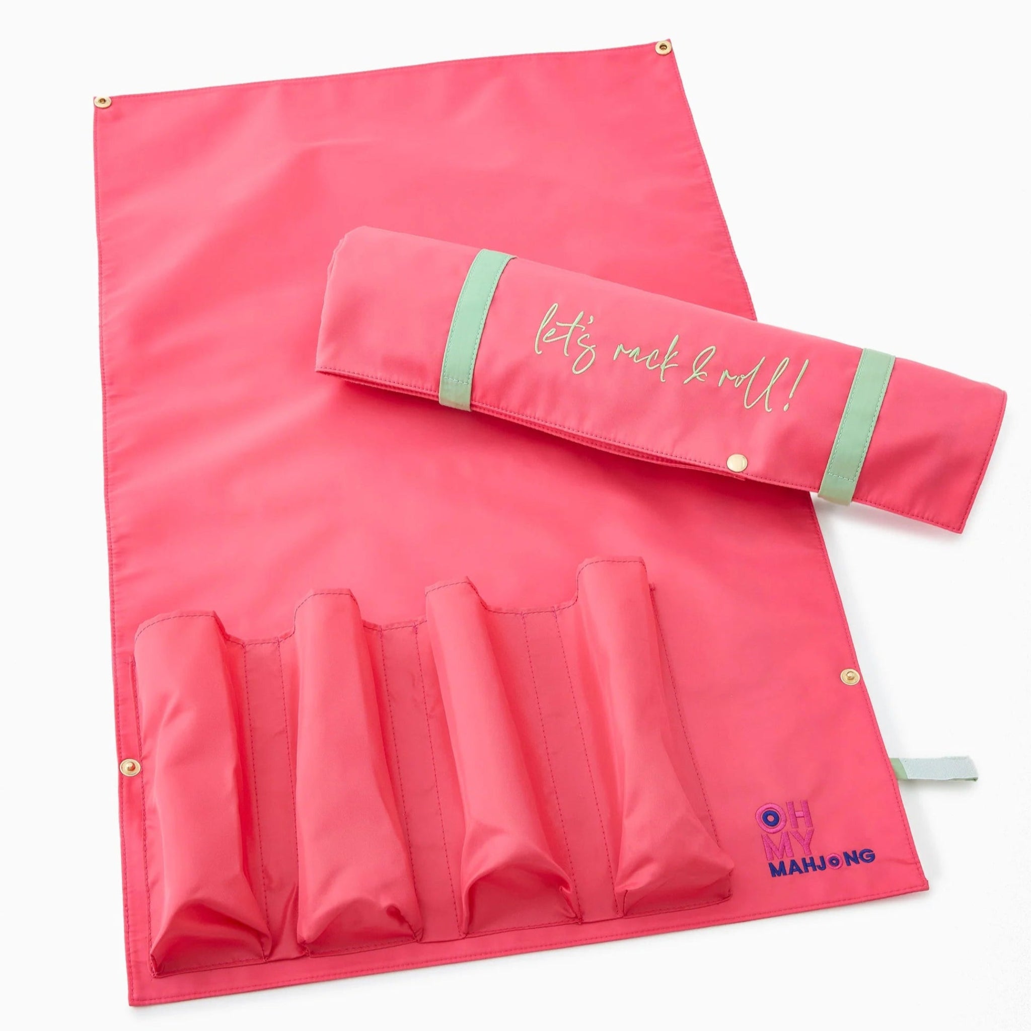 Strawberry Pink Rack & Roll Bag-Fairley Fancy