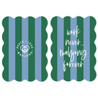 Striped Peace Love Mahjong Tile Shufflers-GB-Fairley Fancy