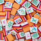Sunset Mahjong Tiles-Fairley Fancy3