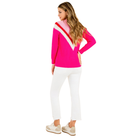Sweet Stripe V Sweater-Fairley Fancy
