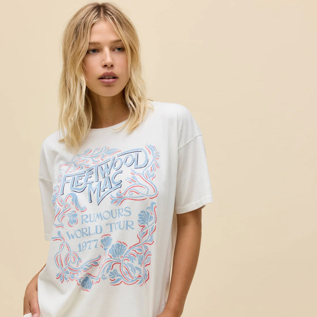 Fleetwood Mac World Tour '77 Merch Tee - Fairely Fancy