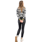 Tiger Print Knit Sweater-Fairley Fancy