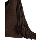 Shiraleah Janis Hobo in Chocolate Close Up Tassel View 