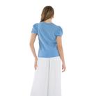 Crewneck Knit in Nantucket Breeze Back View 