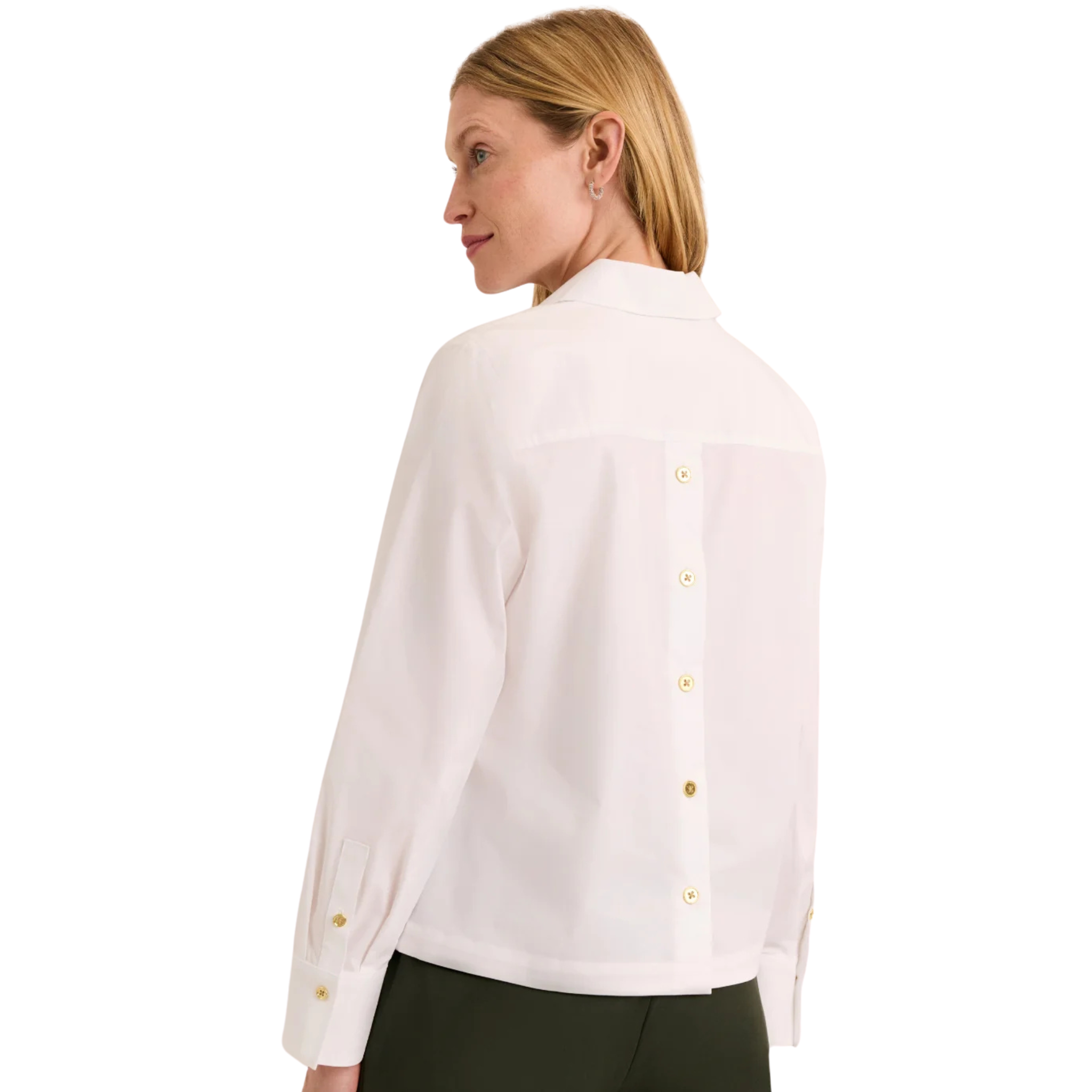 Monica Long Sleeve Top in Poppy