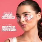 Eye Want Candy Smoothing & Hydrating No-Slip Eye Info Slide with Model 