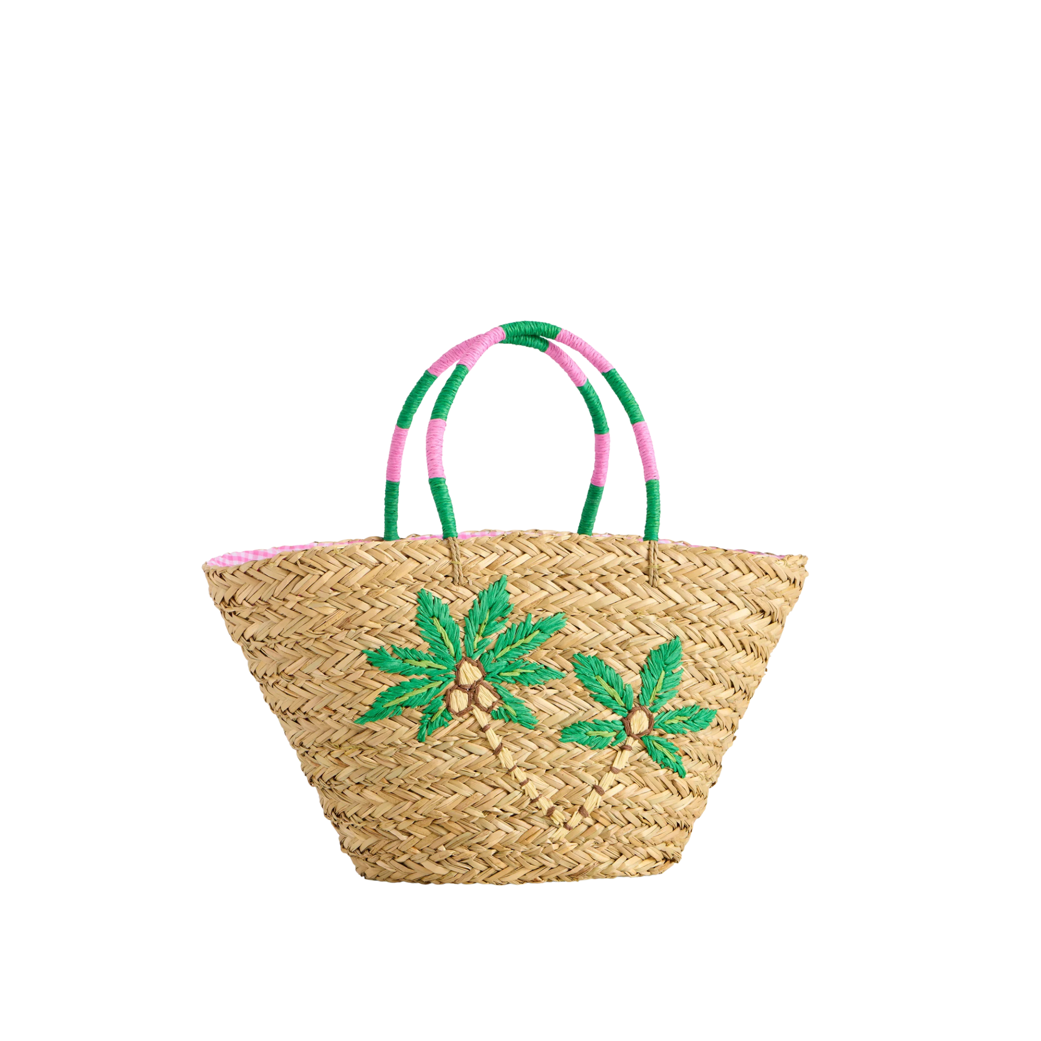 Paradise Tote in Natural Front View 