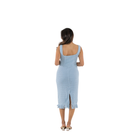 Tulum Knit Dress in Nantucket Breeze Back View 