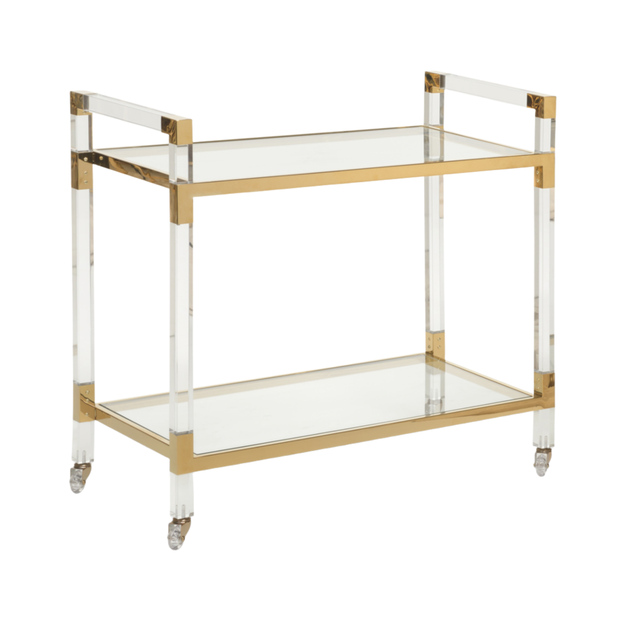 Acrylic Bar Cart - Fairley Fancy