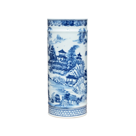 Porcelain Chinoiserie Vase - FAirley Fancy