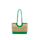 Lyra Mini Tote in Green Front View 