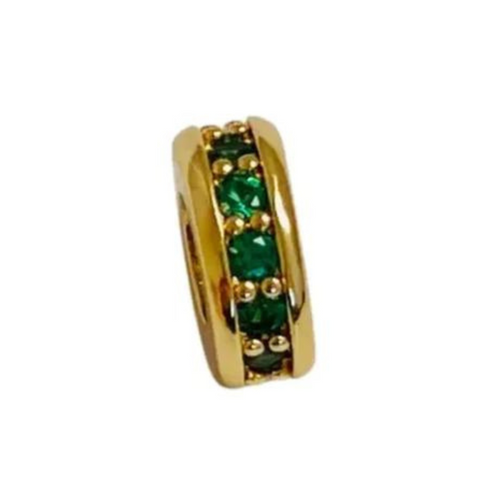 Spacer Bead in Emerald - Fairley Fancy