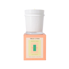 Boxed Candle in Fresh Citron Front View 