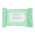 Clean AF Facial Cleansing Wipes Front View 