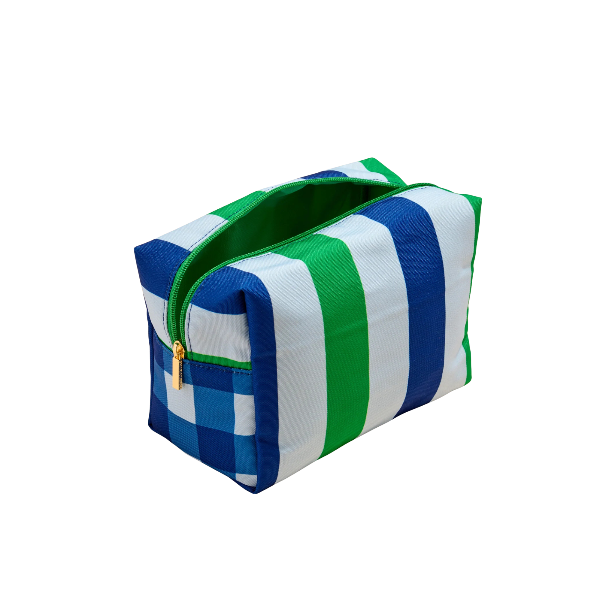 Samba Zip Pouch in Navy Front Side View 