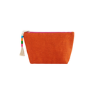 Cutie Zip Pouch in Orange Front View 
