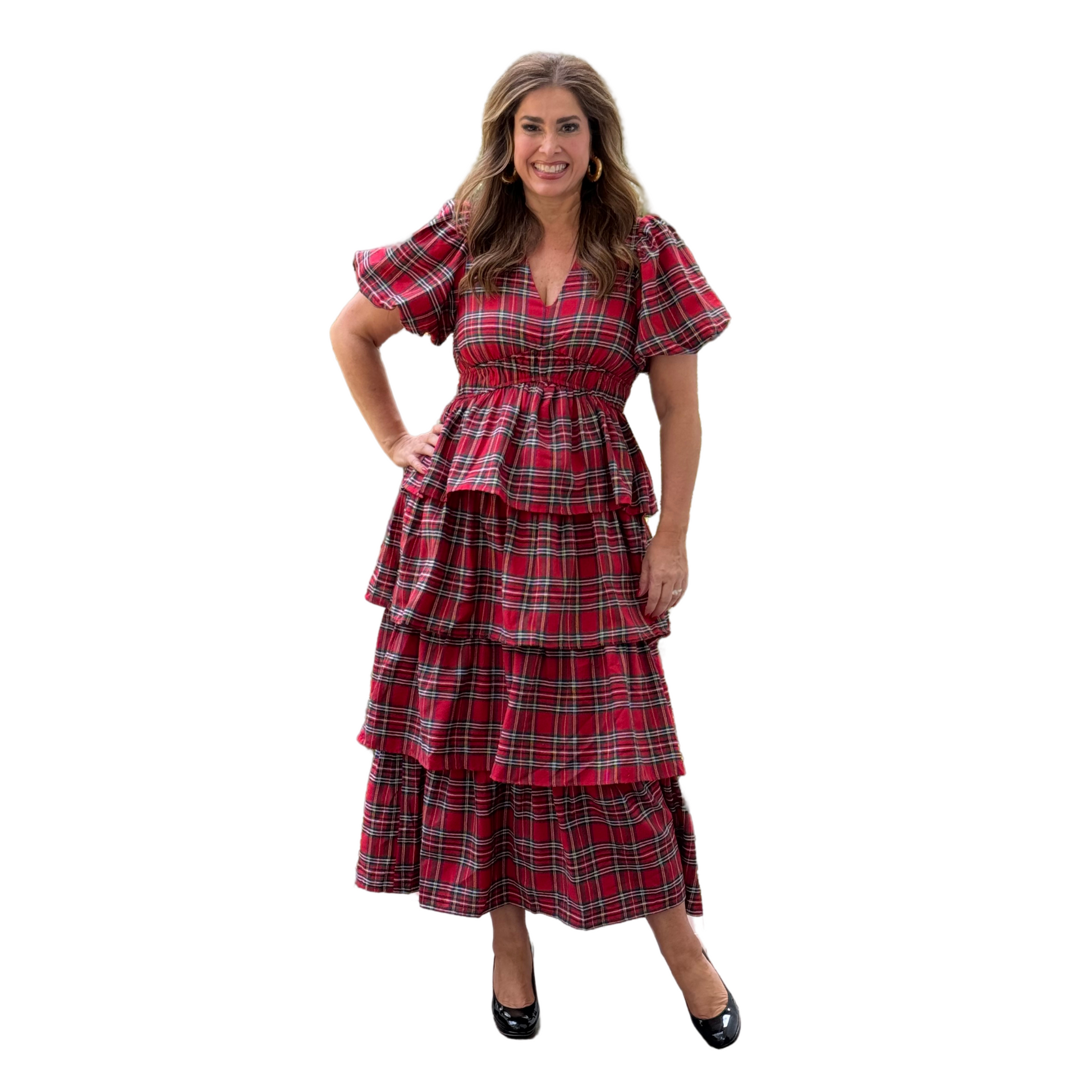 Fancy shops plaid dress