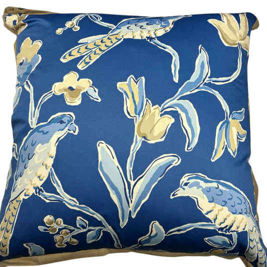 Peregrine Blue Pillow - Fairley Fancy