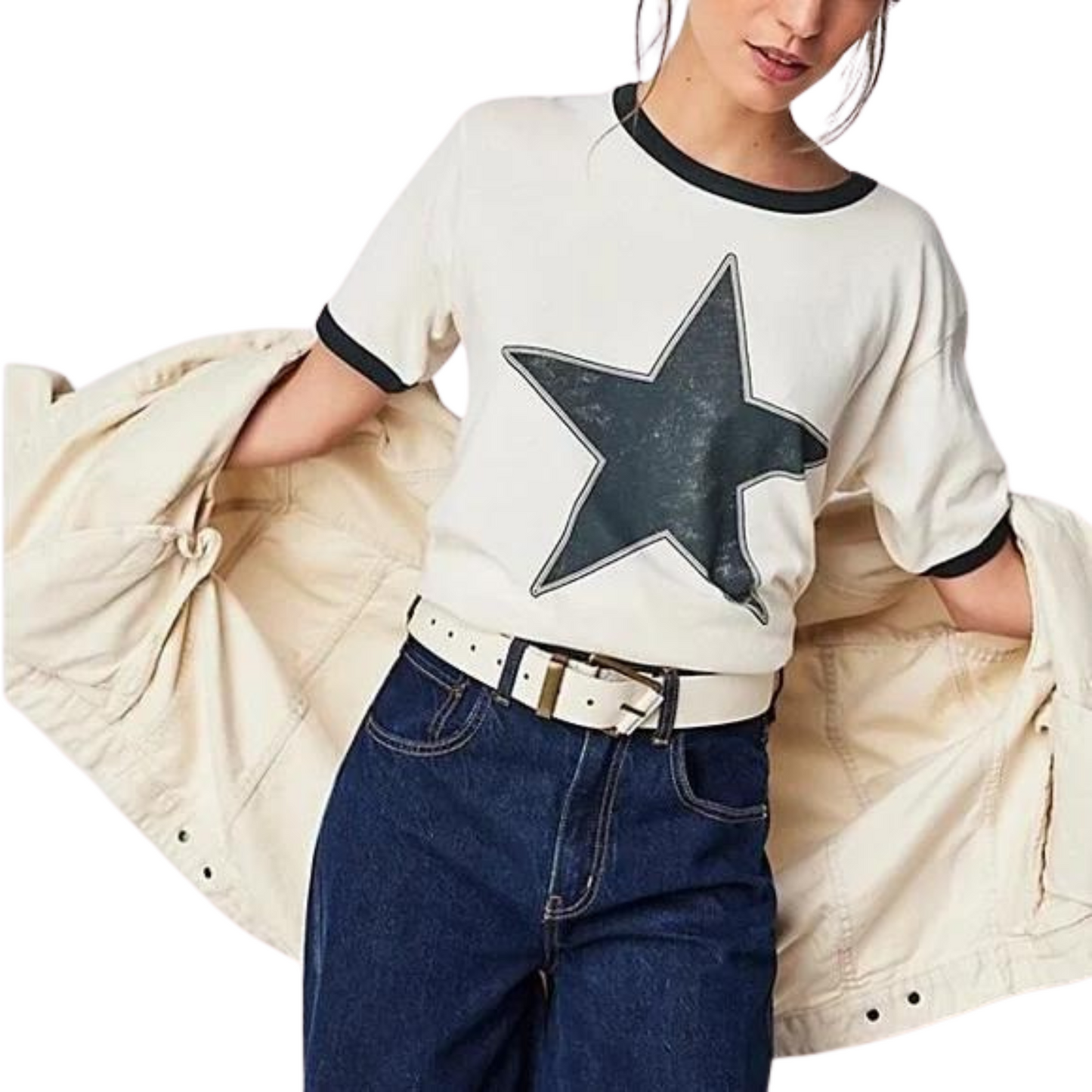 Classic Star Oversized Ringer - Fairley Fancy