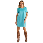 Vienna Dress in Peacock-Fairley Fancy