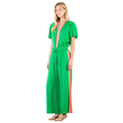 Wide Leg Stripe Pants-Fairley Fancy