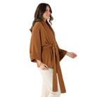 Willow Wrap in Mocha-Fairley Fancy